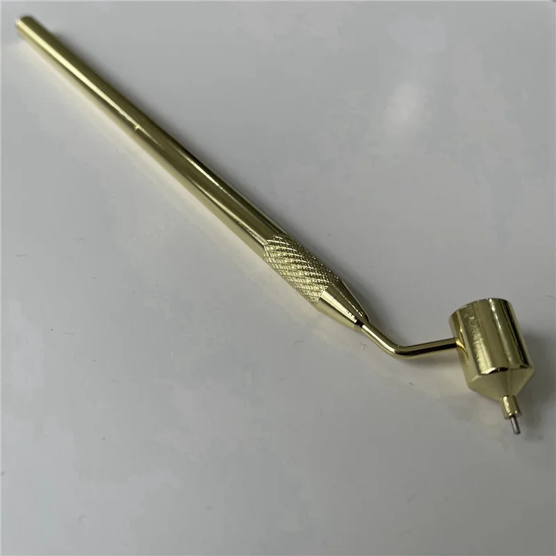 قلم طلاء بخطوط رفيعة مائلة من ABUN-3X، قلم توزيع طلاء كاتب السوائل ذو الخطوط الدقيقة، لرقائق الصخور، 1