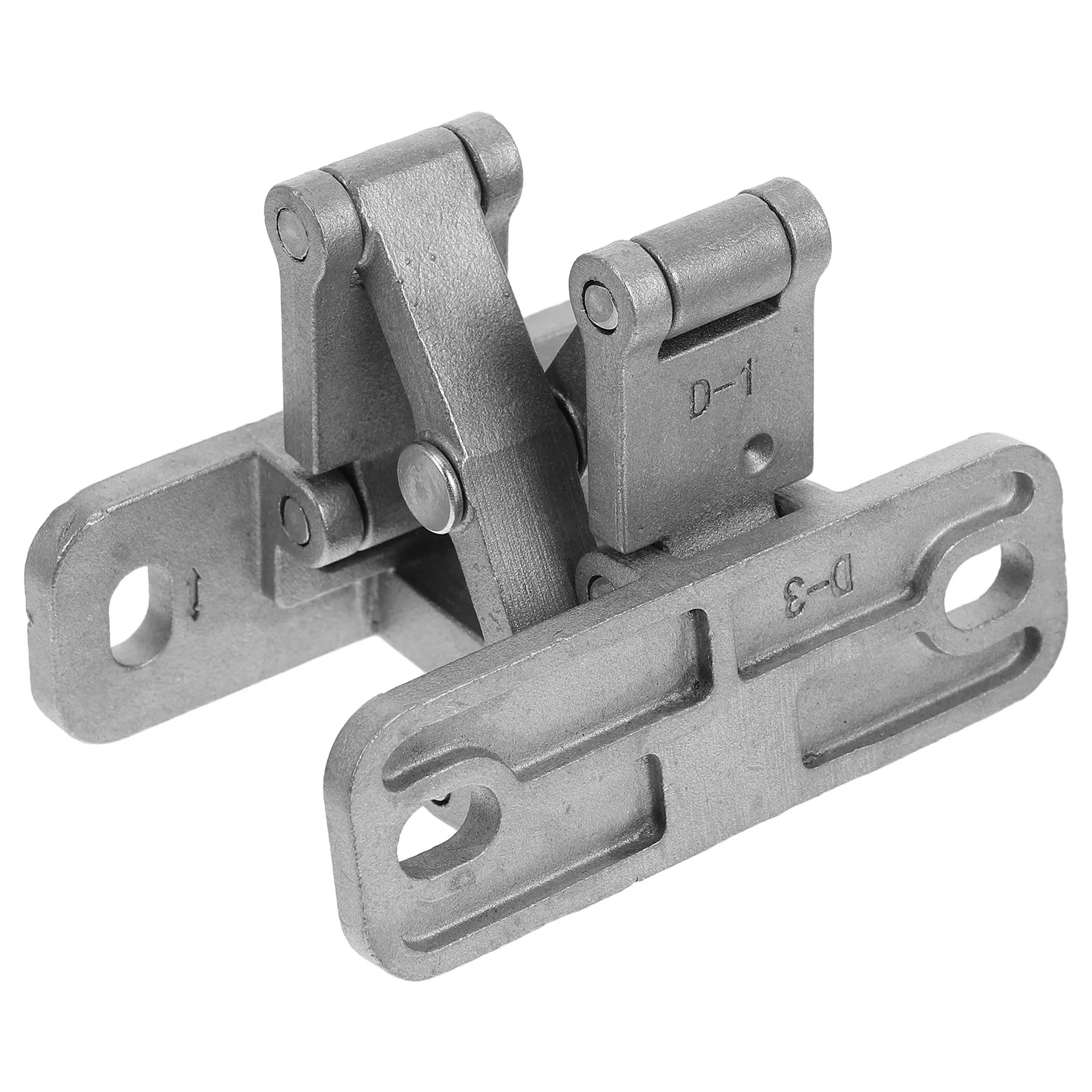 Heavy Duty Stainless Steel Invisible Door Hinges Concealed Cabinet Hardware Noiseless Heat Resistant Hidden Hinges for Indoor