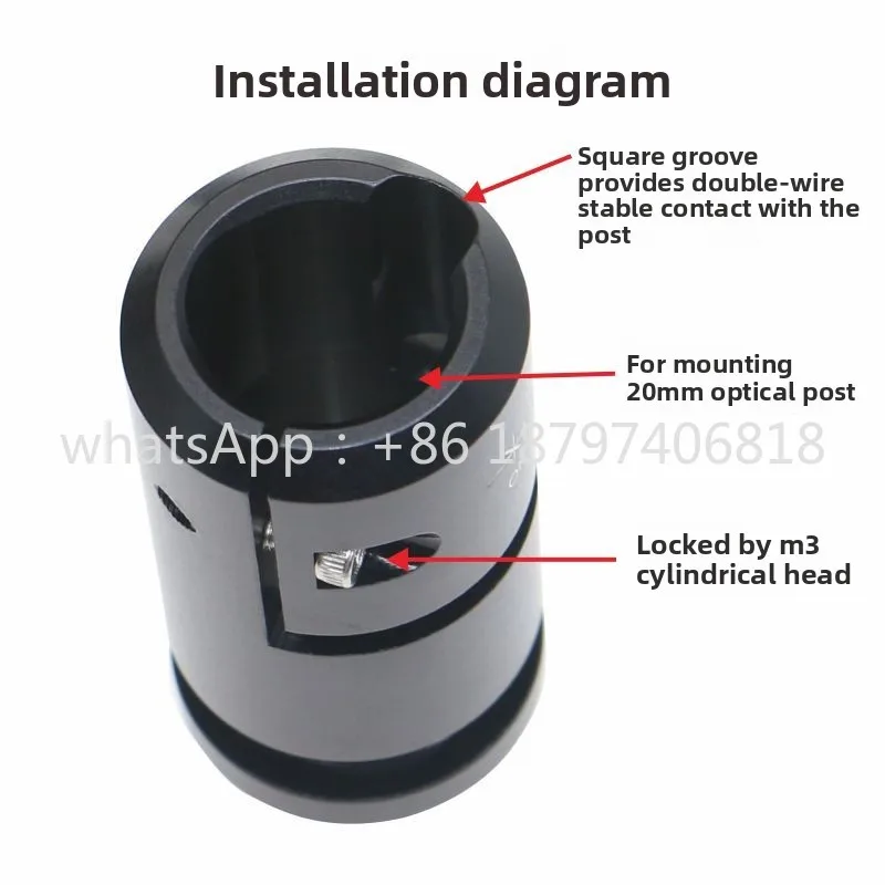 Seri OMPH20\ Barel Adaptor 20mm\ Kursi Pemasangan