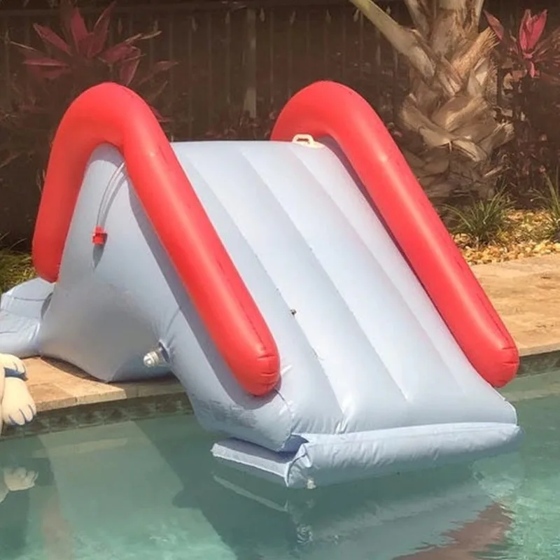 Inflatable Water Play Facilities Children's Inflatable Slide Pool Water Play Double Slide Outdoor Swimming Pool Slide