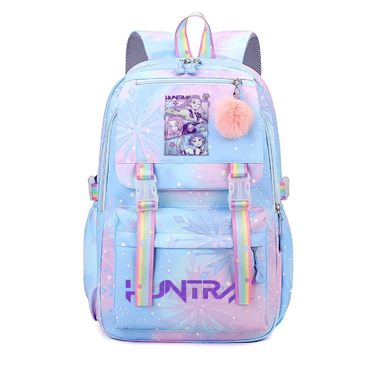 Kpop 悪魔ハンター Huntrix グラフィックランドセル子供ティーンエイジャースクールバックパックファッションバックパック女性ショルダーバッグ