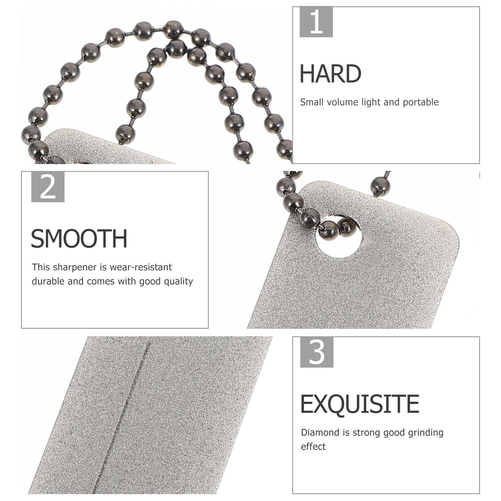 

2pcs Whetstone Sharpener High Quality Portable Diamond Stone for Kitchen Outdoor Knives Scissors Fishing Hooks Sharpening Tool