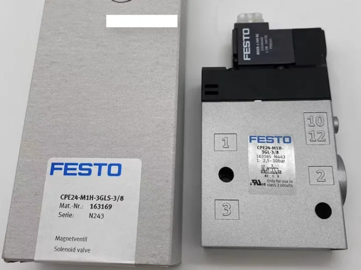 

New Original FESTO solenoid valve CPE24-M1H-3GLS-3/8 163169