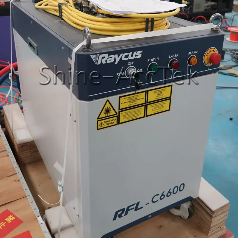 Máquina cortadora láser CNC combinada de CO2, 6000w, fibra + 300w, acero inoxidable, Metal, madera y acrílico, alto rendimiento