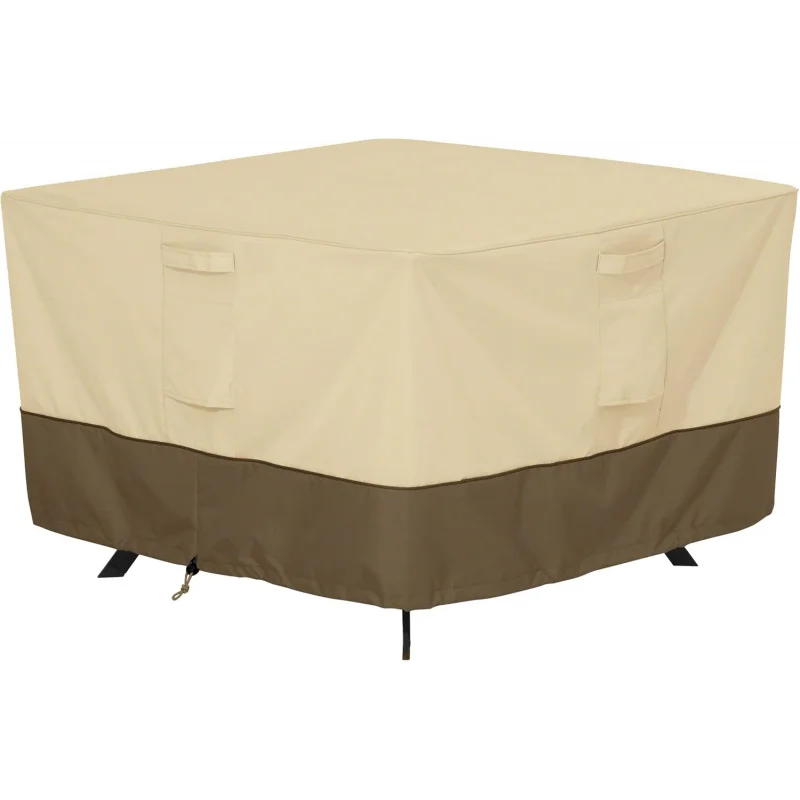 

Classic Accessories Veranda-Resistant 40 Inch Square Patio Table Cover, Outdoor Table Cover