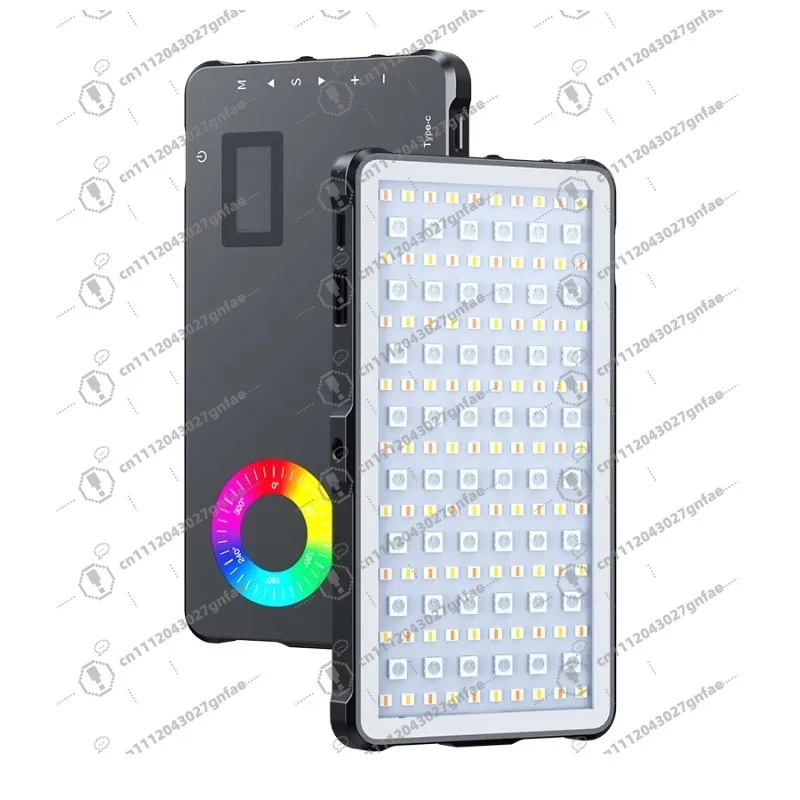 Camera Lighting Kit with 4000 mAh Battery Studio Light with 138 Lamp Beads RGB Stream Light for Shooting
