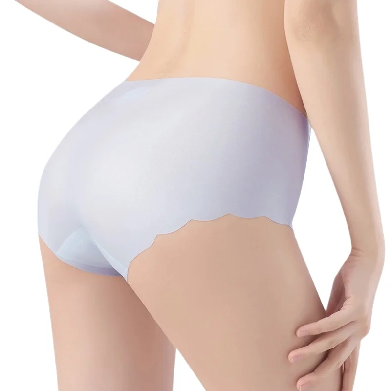 7-teiliges Set Damen-Eisseiden-Slips, ultradünne Slips, schnelltrocknende, unsichtbare Unterhosen, niedrig geschnittene Unterwäsche, sexy Sommer-Lingerie, Größe M-XL – Detail 4