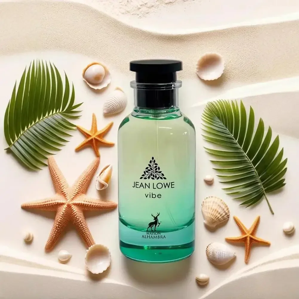 

3.4oz/100ml Maison Alhambra Jean Lowe Vibe EDP for Unisex Parfum Body Spray Long Lasting Fragrance Pure Fresh Unseix Perfume