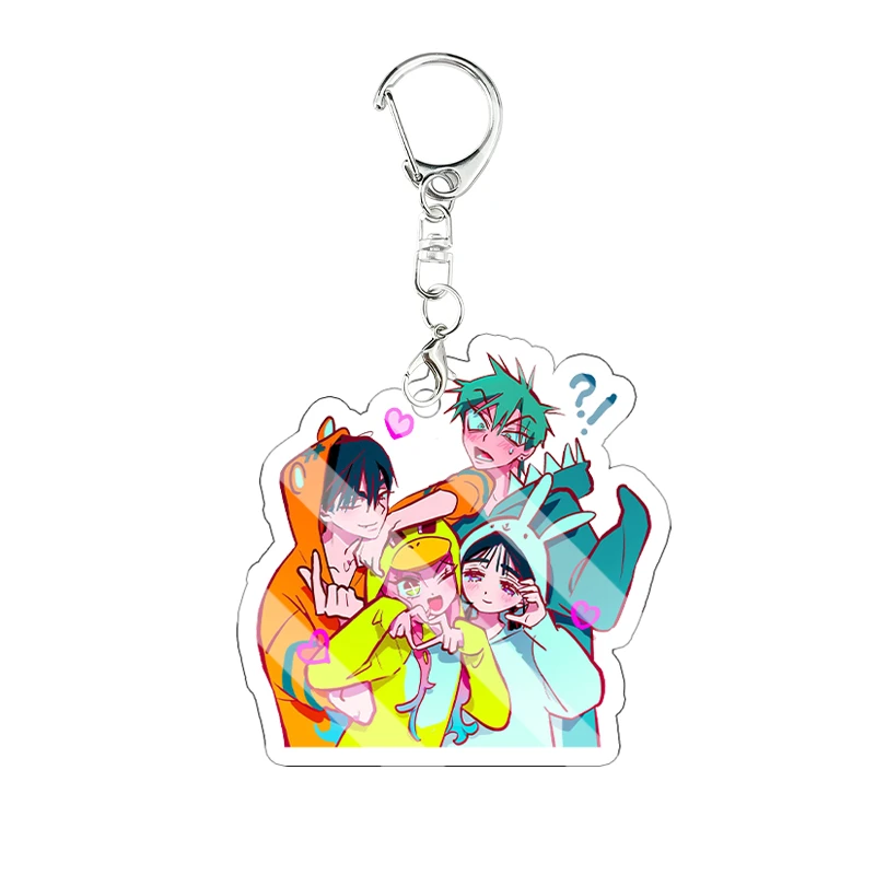 Creativity Alien Stage Acrylic Keychain Till Sua Mizi Ivan Kawaii Hanging Ornaments Cp Couple Set Backpack Pendant Birthday Gift view 6