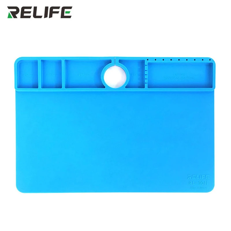 Relife Rl004i Isolamento Almofada de Reparação de Alta Temperatura para Microscópio b3 Tabela de Solda de Silicone Estação de Solda Bga
