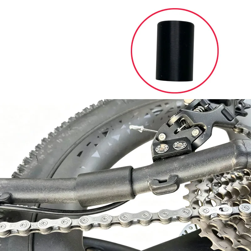 1PC 3D-Printed Rear Stay Protective Sleeve For Aceoffix D10 Folding Bike Anti‑Scratch Guard Prevent Hanger Frame Rubbing Damage