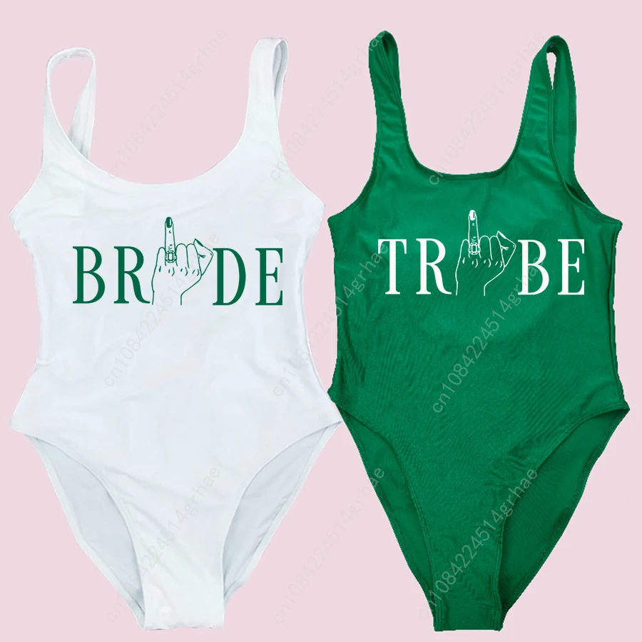 العروس الدجاجة حزب القبيلة الدائري طباعة قطعة واحدة ملابس السباحة النساء عالية قطع منخفضة الظهر مثير ارتداءها الزفاف ثوب السباحة المايوه