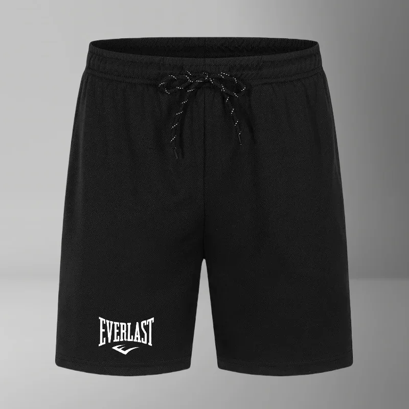 Everlast 2026 Men's Breathable Quick Drying Elastic Sports Shorts for Summer  Fashion Sports Fitness Leisure and Comfort