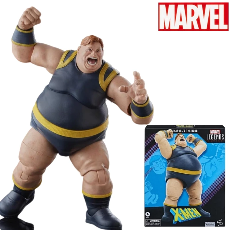 

New Marvel Legends The Blob X-Men 6" Action Figure Pvc Collection Model Anime Figure Toy For Best Birthday Gift Toy