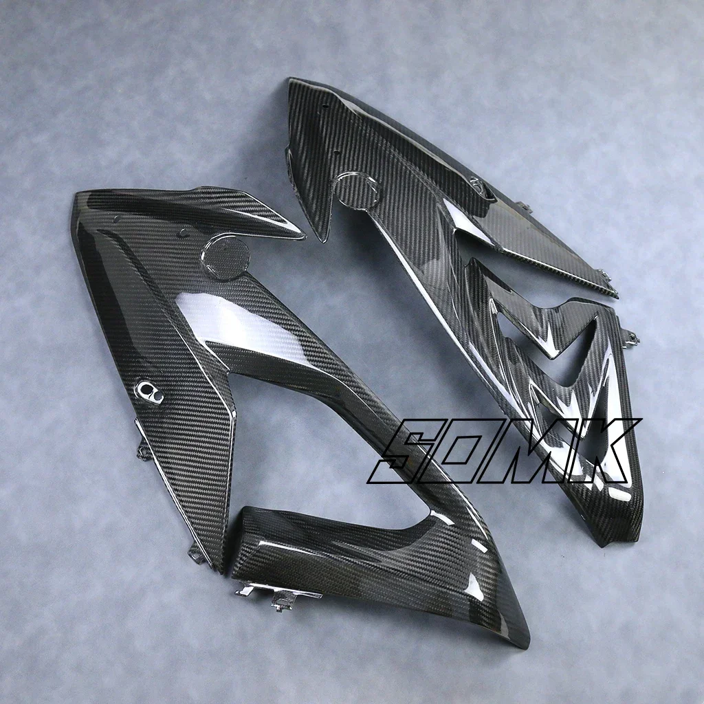 For BMW S1000RR S1000 RR 2015 2016 2017 2018 Motorcycle Full Carbon Fiber Side Fairing Panels Front Spoiler Accessories