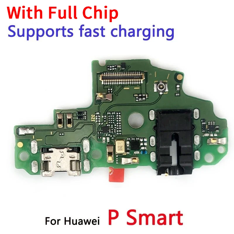 جديد لهواوي P Smart 2019 P Smart Plus 2019 P Smart 2021 USB ميناء شاحن موصل هيكلي شحن مجلس الكابلات المرنة مع مايكرو