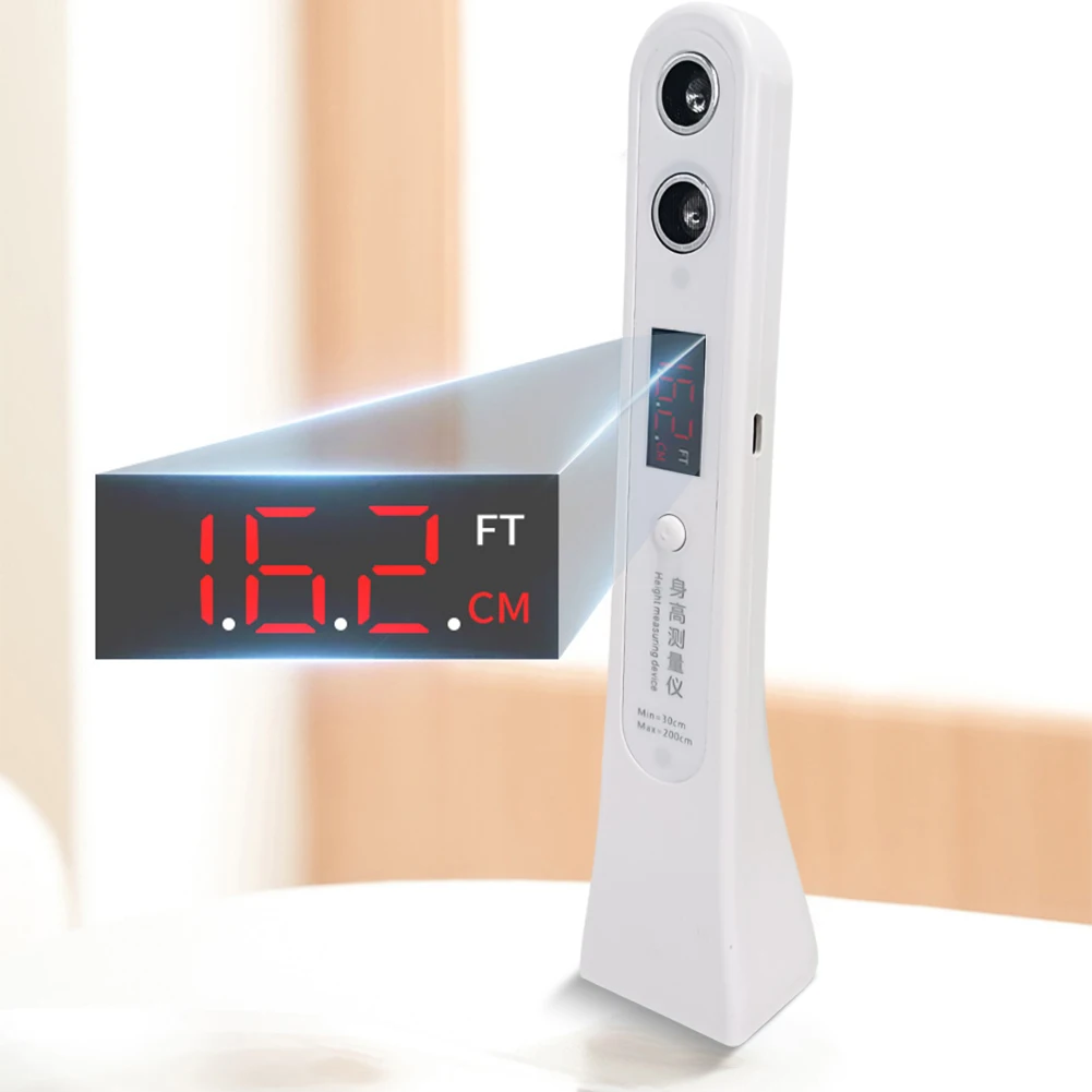 

Ультразвуковой измеритель роста высокой точности для взрослых и детей (белый)