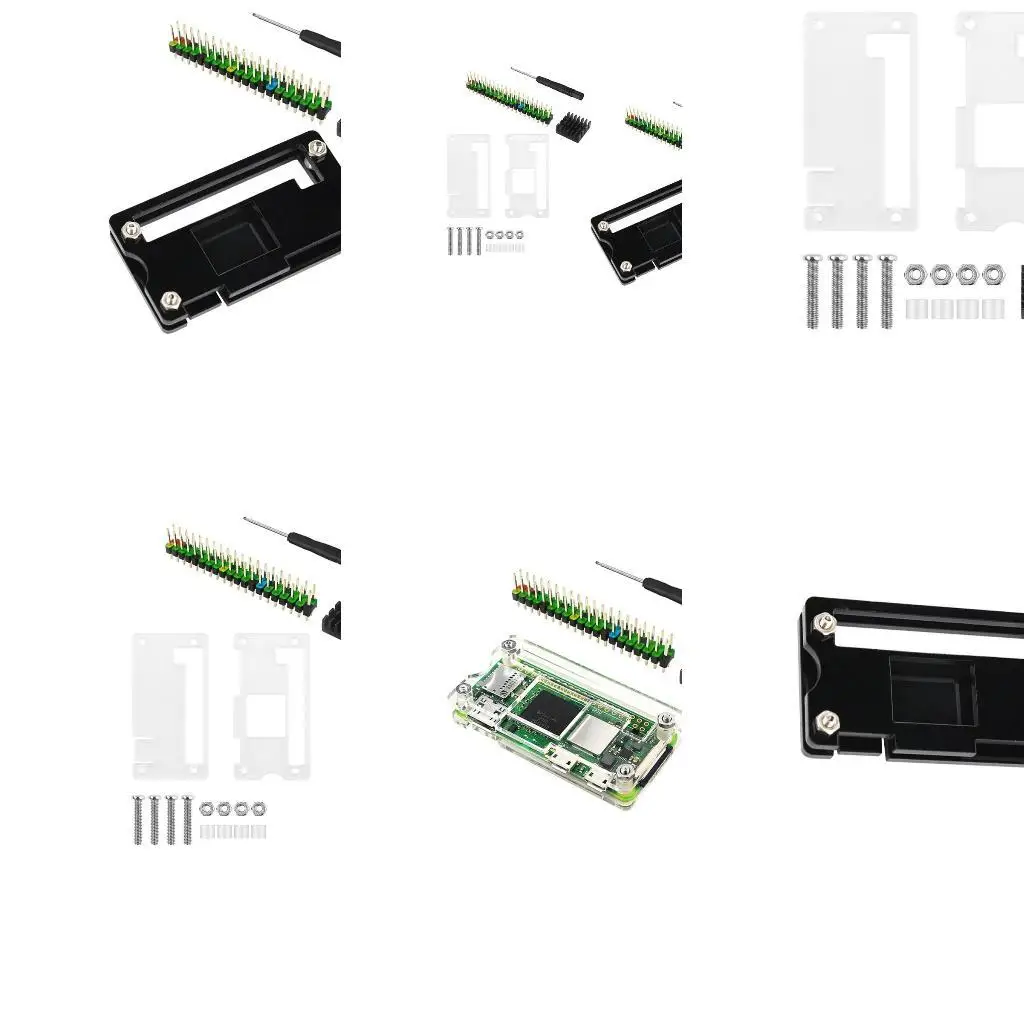

652F For Zero Acrylic for Case + Aluminum Heat Sink + 40Pin GPIO Hea