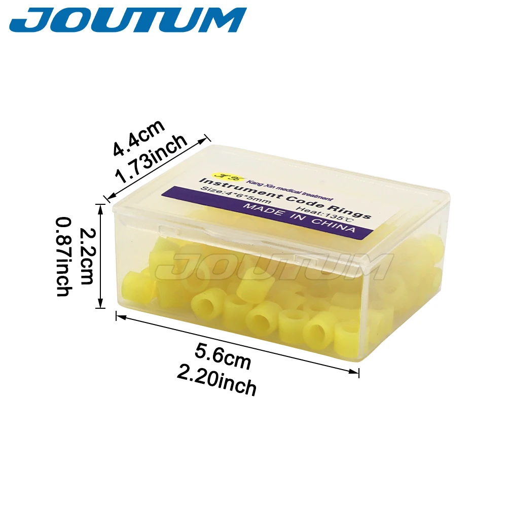 

100 шт. стоматологическое силиконовое кольцо, многоцветный автоклавируемый дезинфекционный круг, многоцветный стоматологический ортодонтический инструмент