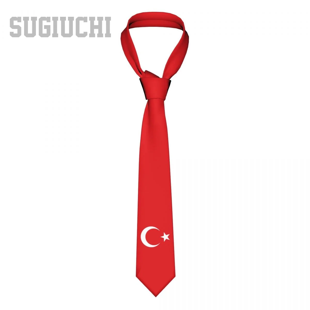 Turkey Flag Emblem Men Women Neck Ties Casual Plaid Tie Suits Slim Wedding Party Business Necktie Gravatas