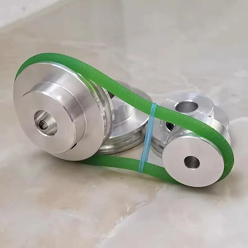

Aluminum alloy single groove pulley 20/30/40mm Small motor pulley drive wheel