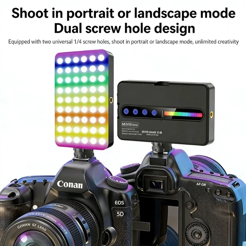 Portable Photography Pocket Fill Light Full Color Led Mobile Phone Selfie Light Soft Light