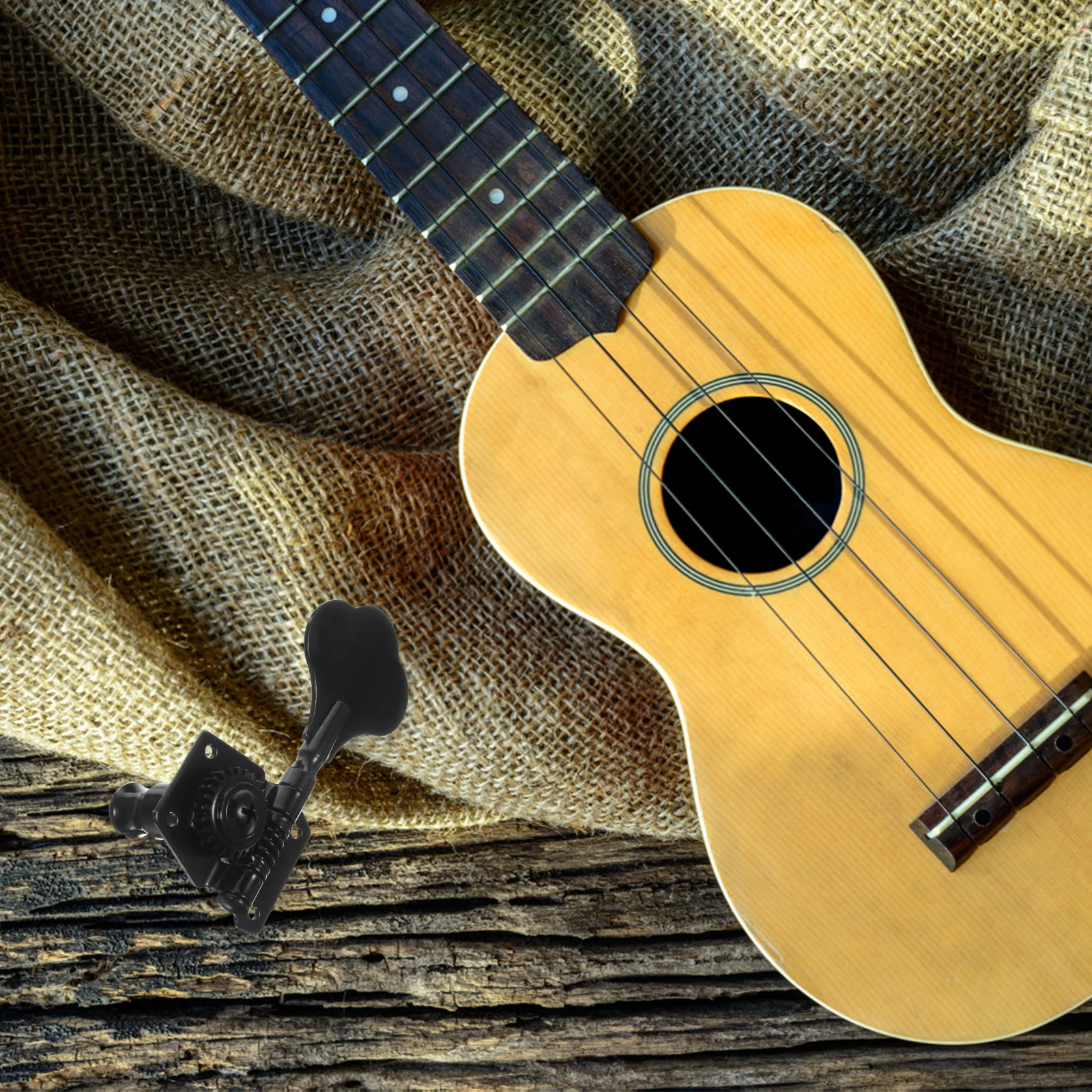 

Bass String Tuner Machine Heads 16:1 Ratio Smooth Electric Guitar Parts Metal Electric Guitar Parts String Tuning Keys