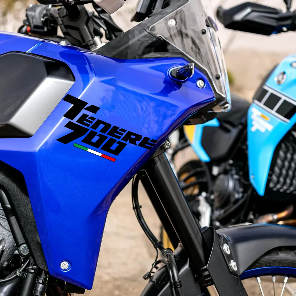 

2PCS Stylish Reflective Vinyl Stickers, Decor Decals for Tenere 700 T700 XTZ 700 T7 Motocross