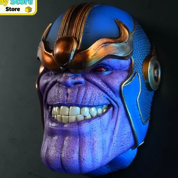 

Mr. Mouse Thanos Head Fridge Magnet 1/4 Scale GK Statue Marvel Avengers Collectible Decor For Marvel Movie Fans