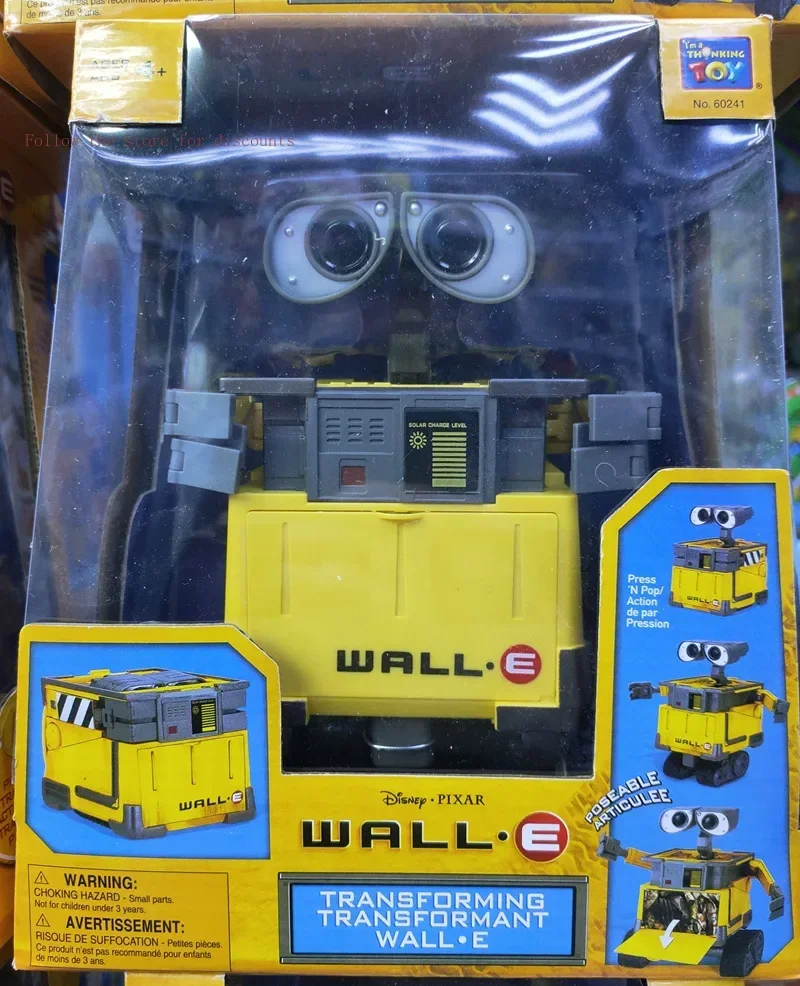 Em estoque novo walle eva transformando brinquedo infantil modelo figuras de ação brinquedos coleção presentes