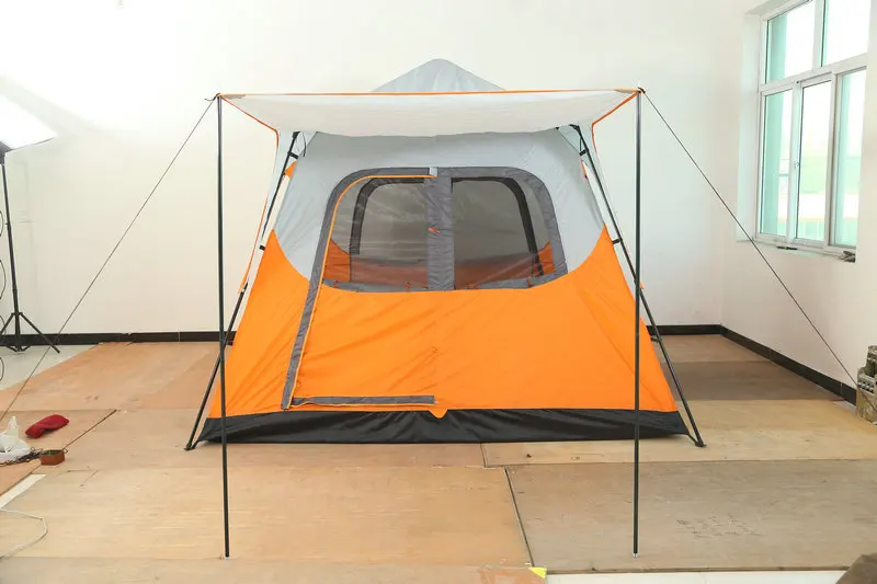 Large Screen Cabin Tent Mosquito Proof with Beach Sunshade Tarp Webbing Strap Padded Reinforced Corners