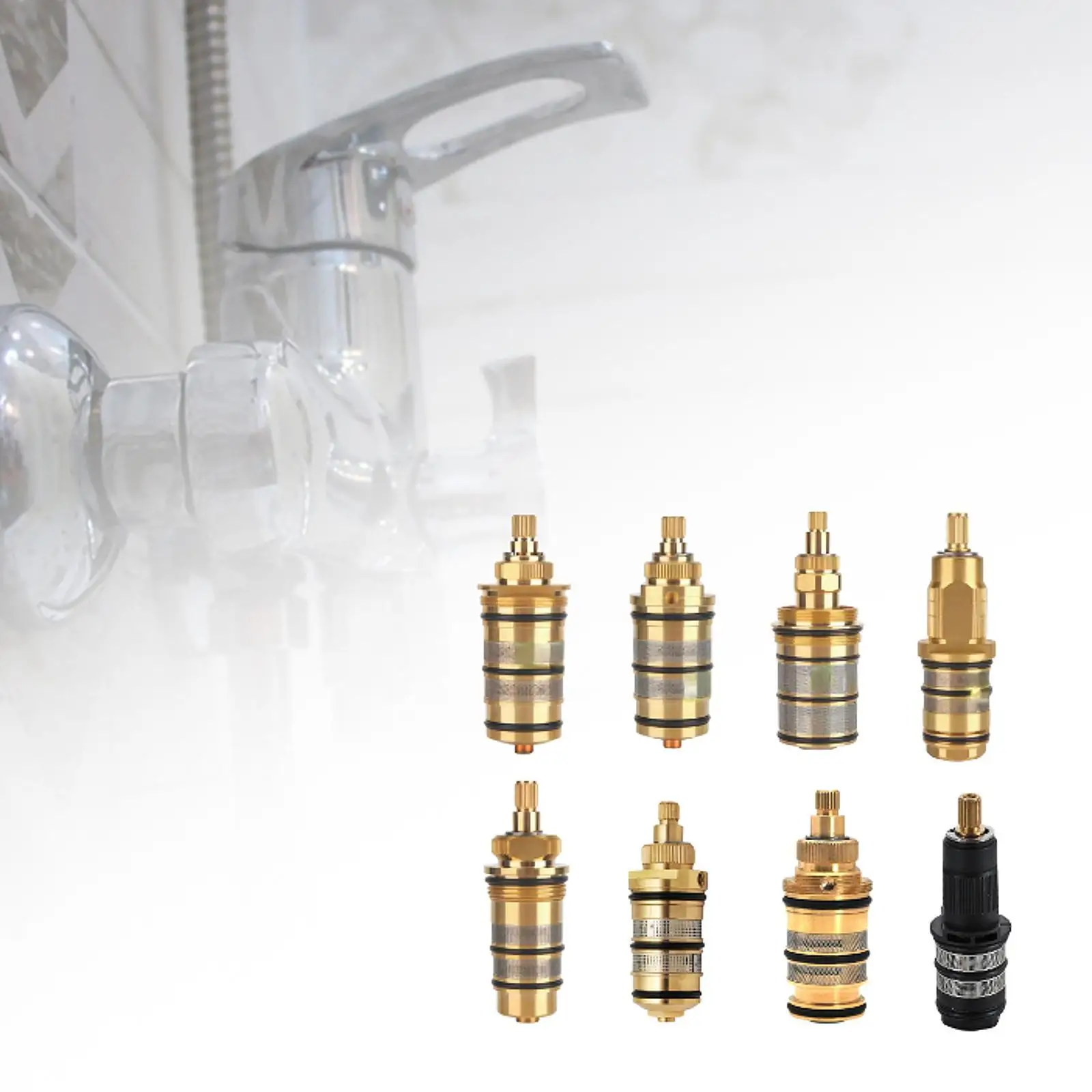 

Термостатический картридж для смесителя: прочные комплектующие для душевых смесителей, картриджи для раковин, хозяйственных смесителей, кухонных кранов, смесителей для ванной комнаты