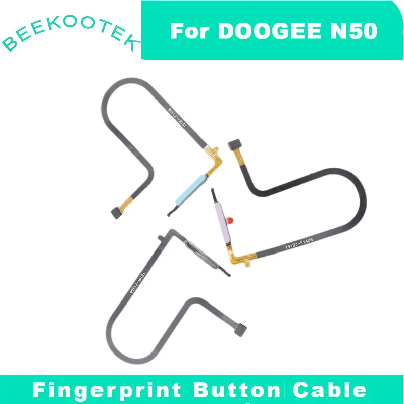 

New Original DOOGEE N50 Fingerprint Button Sensor Cable Flex FPC Accessories For Doogee N50 Smart Phone