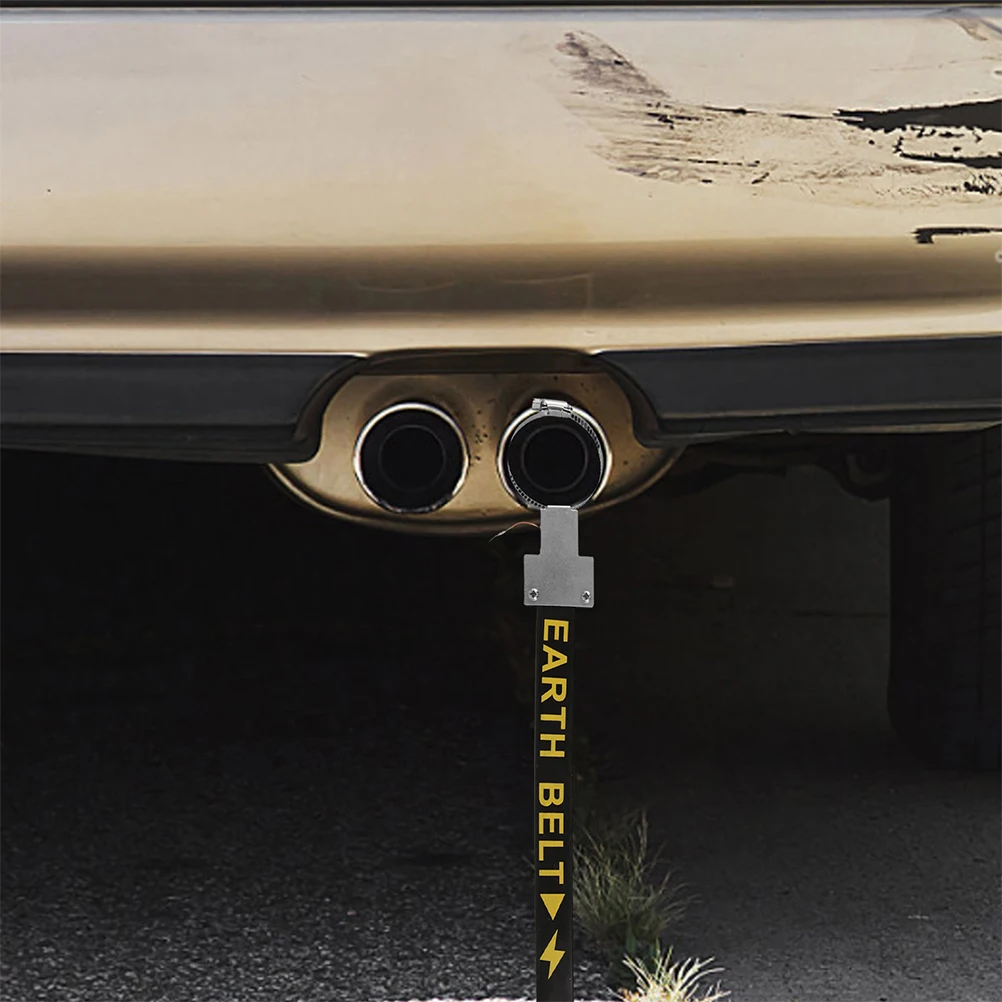 

Car Static Elimination Strip Anti Grounding Protector Strap Anti-static Belt Metal