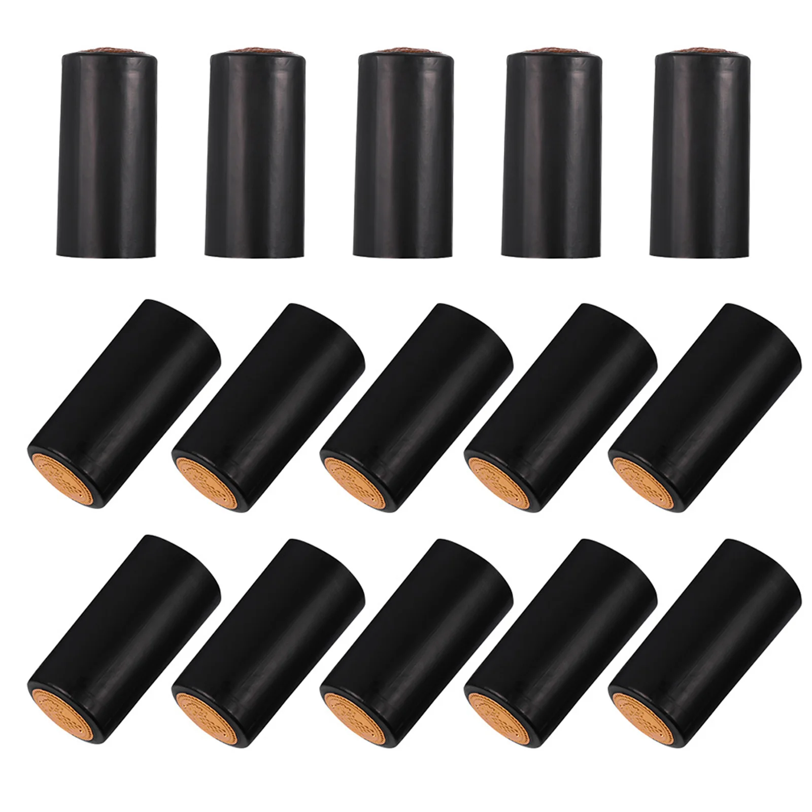 

50 Pcs Shrink Caps for Wine Bottles Sleeve Seal Heat Sleeves Wrap Seals Wraps Sealing