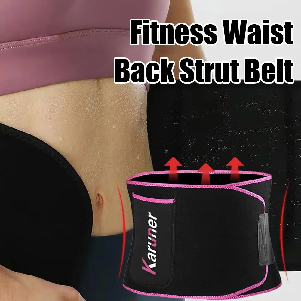 Fitness Waist Back Support Belts Sweat Belt Trainer joint Lumbar Sports Musculation Trimmer Protector Abdominale A2Y1