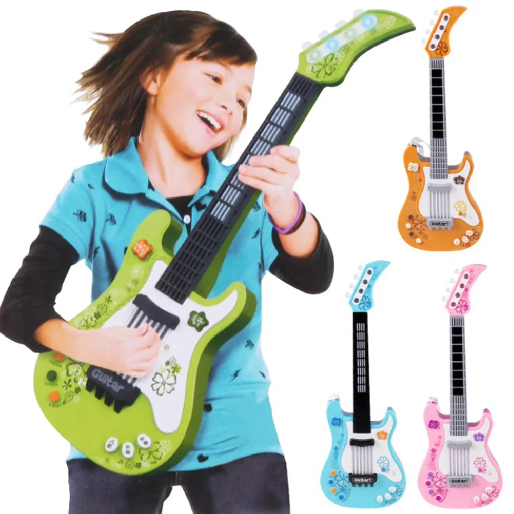 Juguetes para niños Instrumentos musicales para niños Guitarra electrónica para niños pequeños