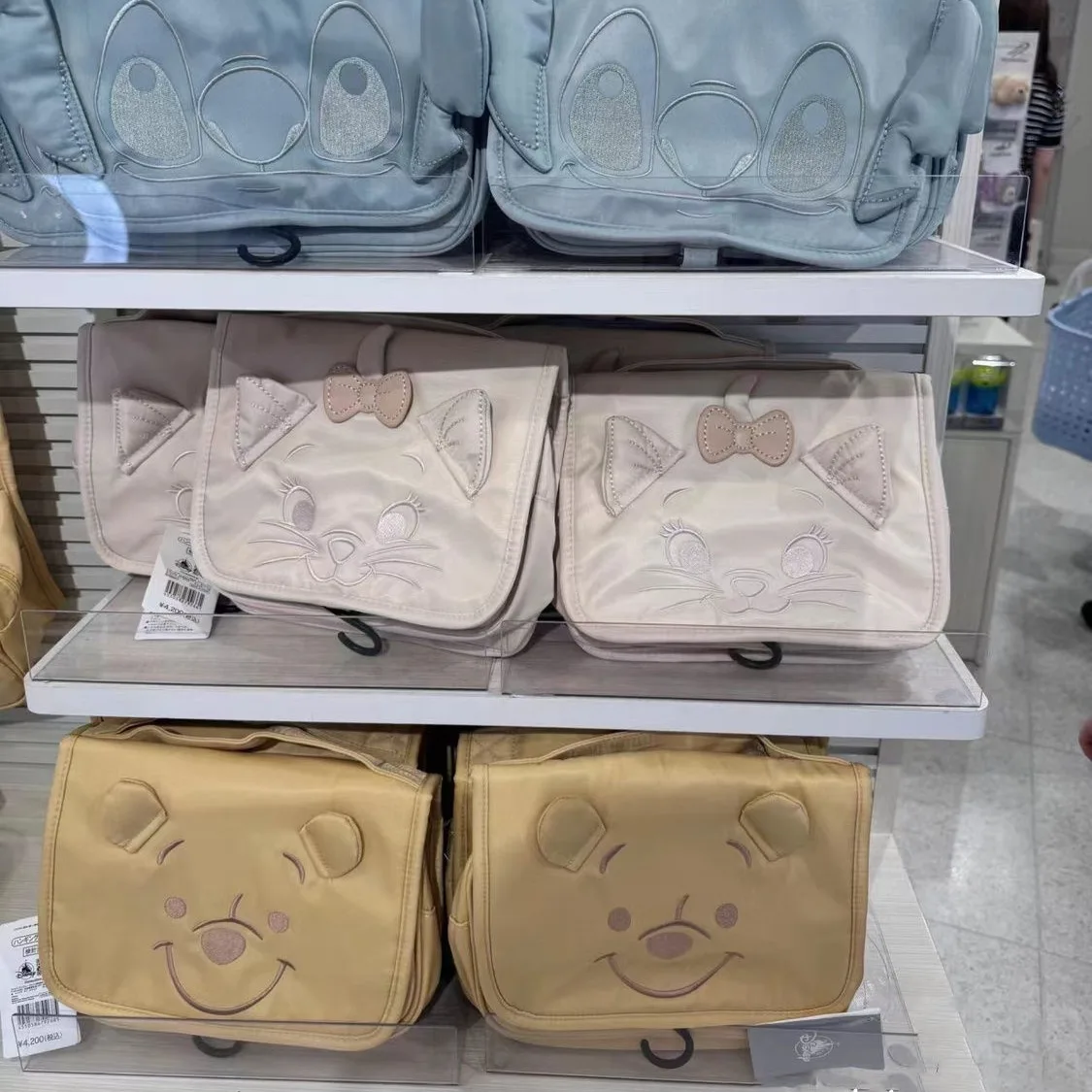 

Disney Cute Cosmetic Bags Stitch Storage Box Kawaii Toiletry Pouch Make Up Case Lipstick Bag Makeup Purse Organizer Zipper