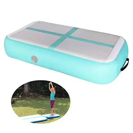 

Free Shipping Inflatable Air Board Home Use Gymnastics Cheerleading Home Use Air Block Mini Size 1m*0.6m Air Track Mat Yoga Gym