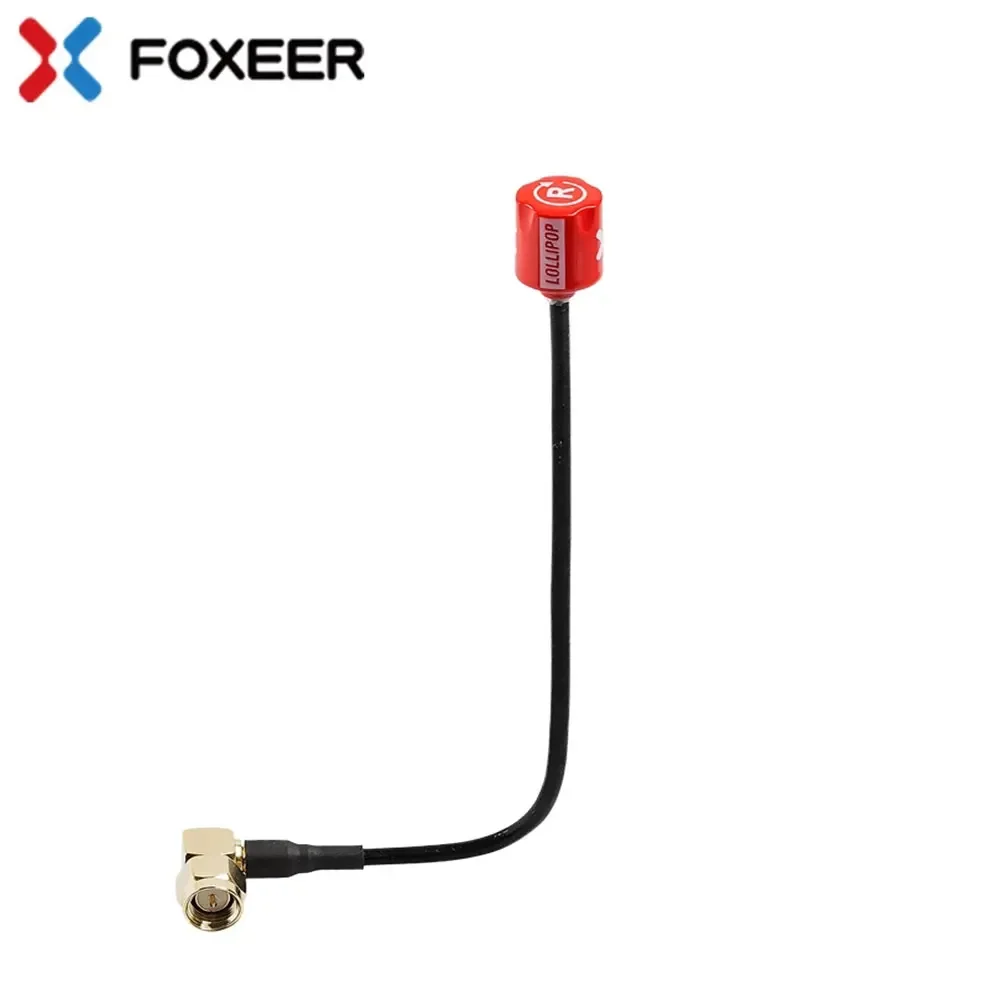 Foxeer Micro Lollipop 150mm 5.8G 2.5dBi Omni Angle SMA RHCP Antenna for RC FPV Racing Freestyle Goggles Fatshark EV200D