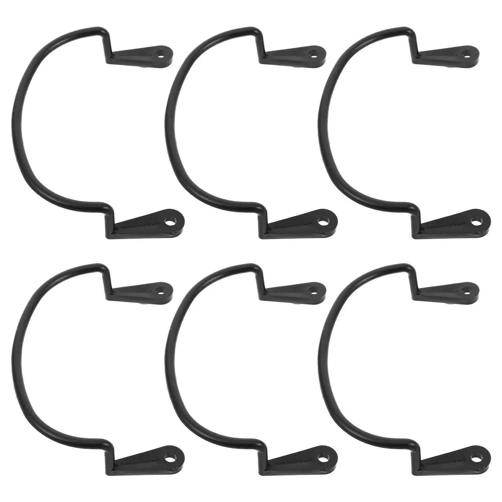 

6 Pcs Billiard Net Fixing Kit Pocket Bracket Replacement Parts Accessories Drop Bags