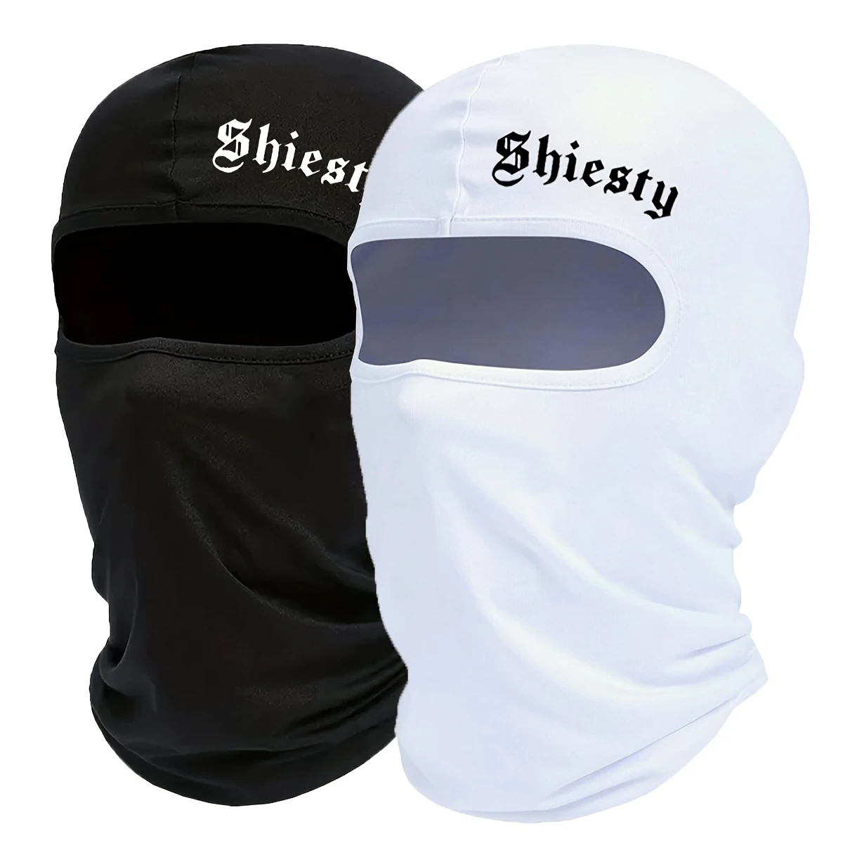 Letter printed men's and women's outdoor cycling face masks suitable for all seasons, suitable for outdoor sports, cycling, and