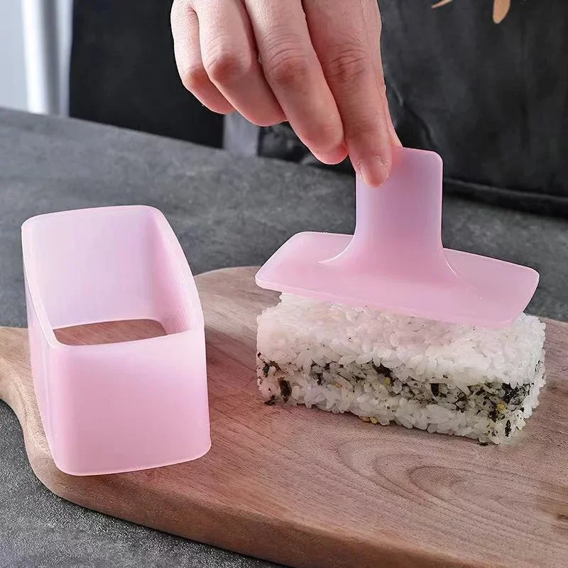 1 Pcs Spam Musubi Mold Non Stick Rectangular Sushi Maker Mold DIY Sushi Rice Ball Kitchen Musubi Maker Onigiri Press Mold Tools