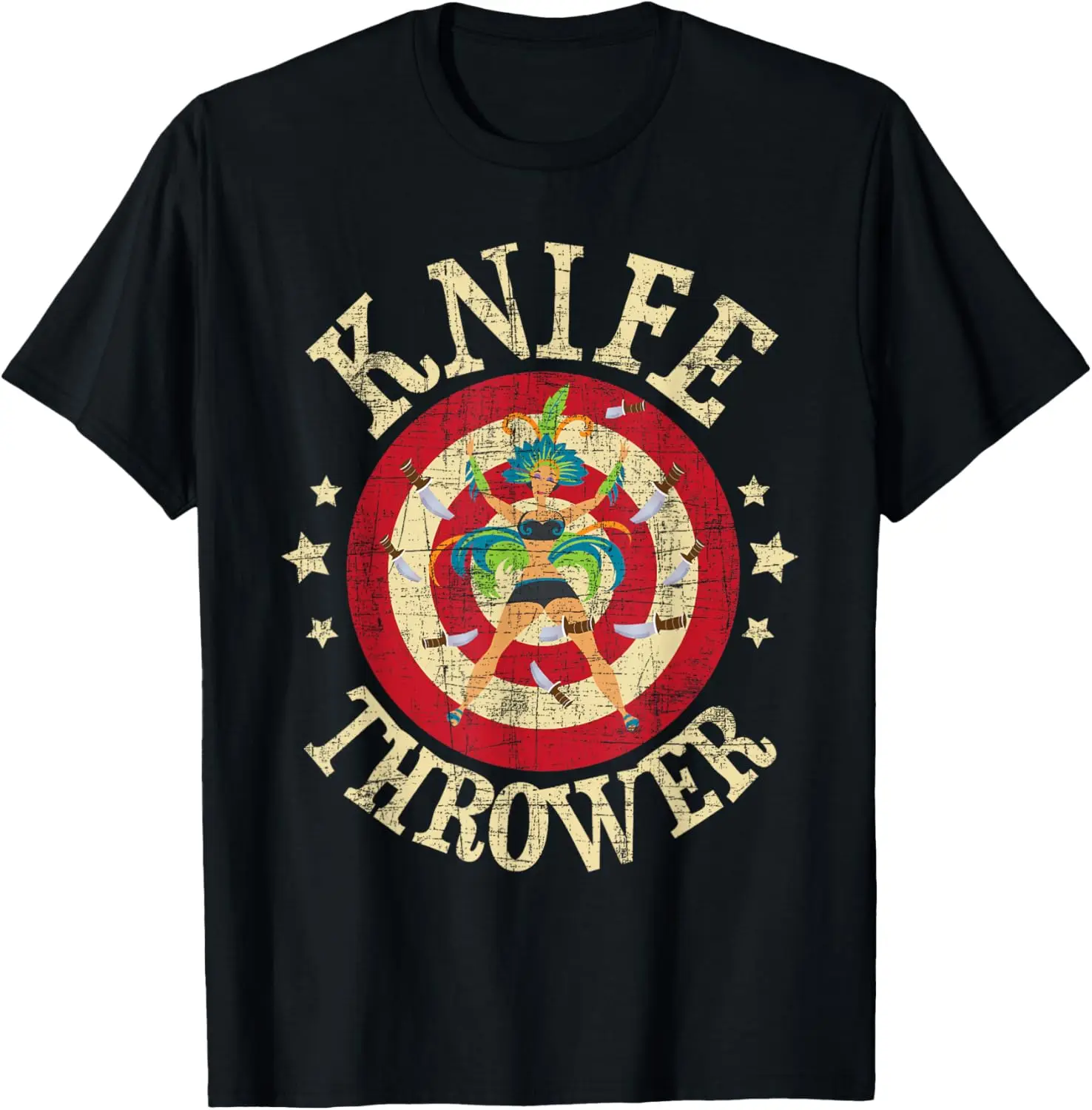 Knife Thrower - Circus Birthday Party Circus Costume T-Shirt