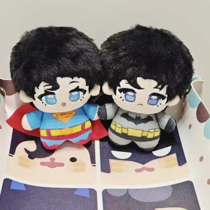 2026 New Anime Superman Clark Kent Plush Batman Bruce Wayne Plush Pendant Doll Classic Hero Plushie Movie Peripherals Fans Gift - view 6