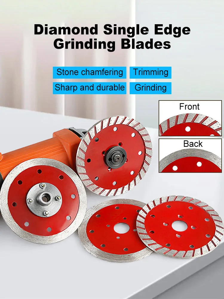 

110mm Diamond Grinding Blade Saw Blade Carving Blade Stone Wall Concrete Floor Slotting Dry Cutting Blade Grinding Blade