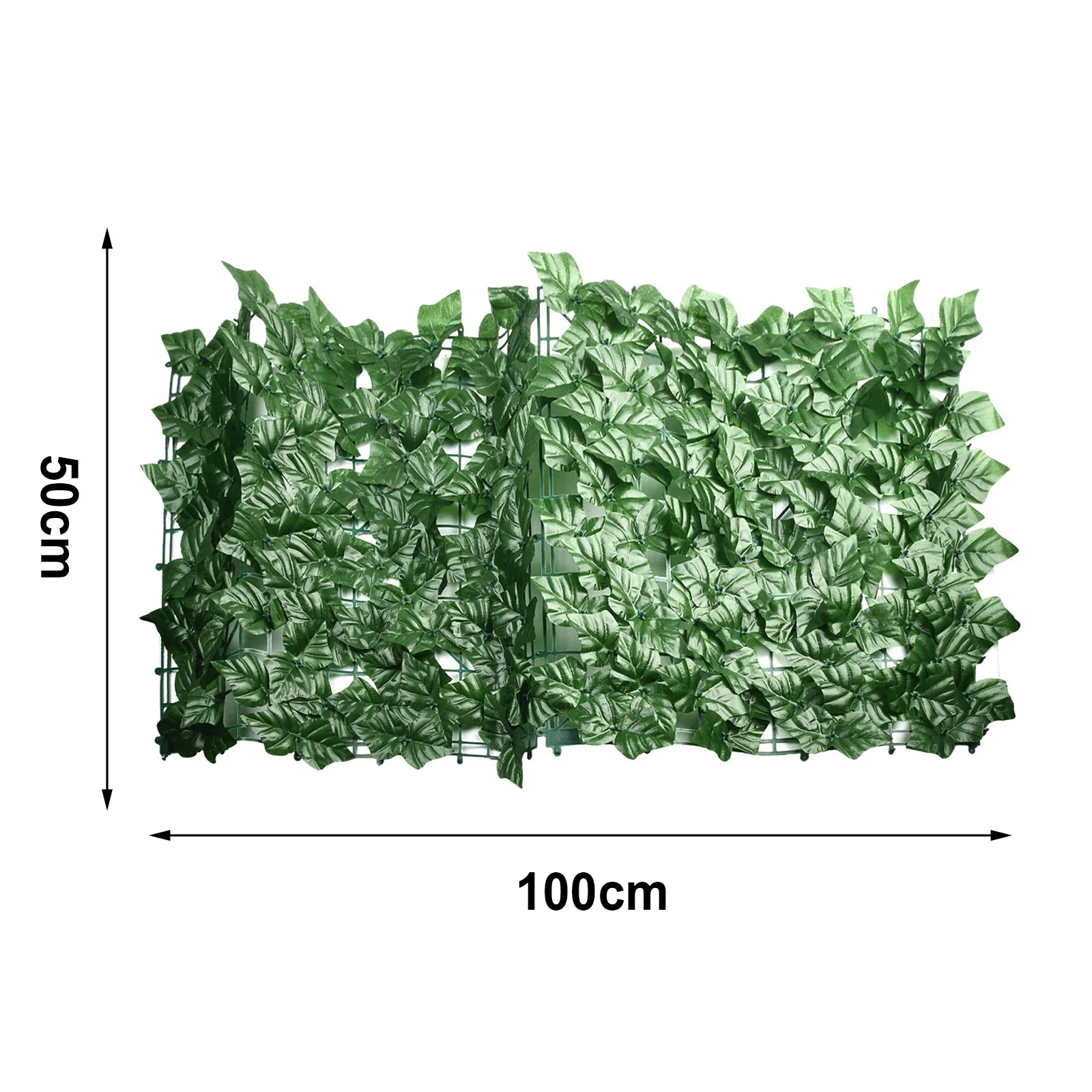 Artificial Leaves Simulated Leaf Completely Block Privacy Decorate Gardens Silk Cloth+Plastic 0.5*1M 19.7*39.4\'\'