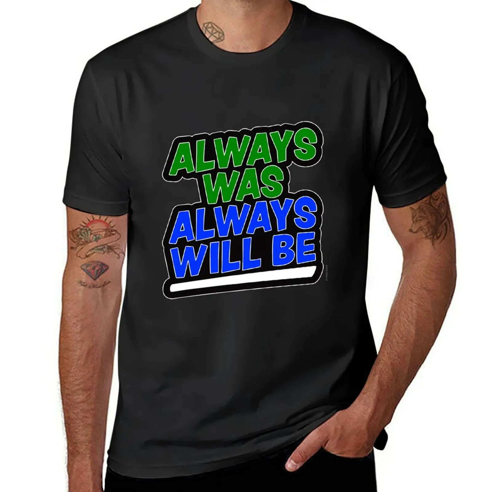 Always Was Always Will Be (Torres Strait) T-Shirt sweat customs design your own customizeds mens graphic t-shirts hip hop