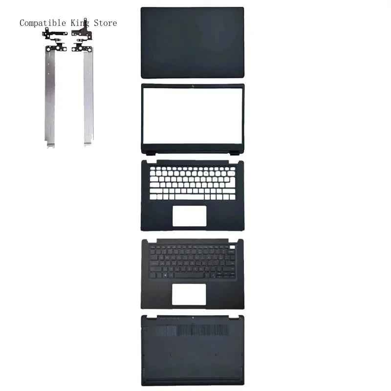 P New for Dell Latitude 3410 E3410 Laptop LCD Back Cover Front Bezel Palmrest Keyboard Bottom Case Black 0GMYC0 00MC2P 0VMY1K