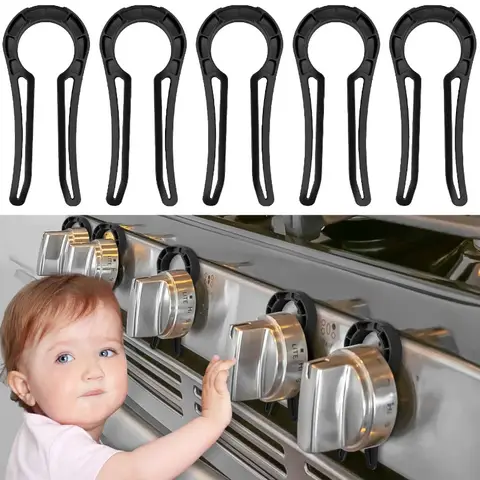 20/10/5Pcs Stove Knob Covers for Kids Gas Stove Knob Locks Baby Safety Oven Knob Covers for Child Pet Safety Childproofing Tools